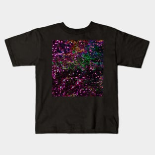 Black Panther Art - Glowing Edges 237 Kids T-Shirt